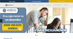 Desktop Screenshot of peoplepass.com.co